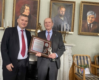 Н.П. Макаркин, руководитель Мордовской региональной организации ВЭО России награжден Серебряной медалью
